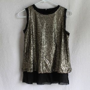 Tank Top, Fashionable, Sequins